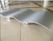1500mm X 6000mm Aluminium Ceiling Panels , Hot Insulation  Lightweight Honecomb Panels 