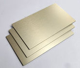 Nano Gold Aluminum Panel Curtain Wall PVDF Coating Oil Pen Resistance For Building Walls Project