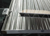 UPVC Wall Cladding Corrugated Composite Panels , Aluminium Sandwich Panel