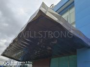 Aluminum Alloy Exterior Metal Wall Panels Thickness 3 , 4 , 5mm