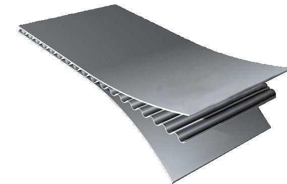 Waterproof ACCP Corrugated Aluminum Roofing Panels 3200mm / 4000mm Length