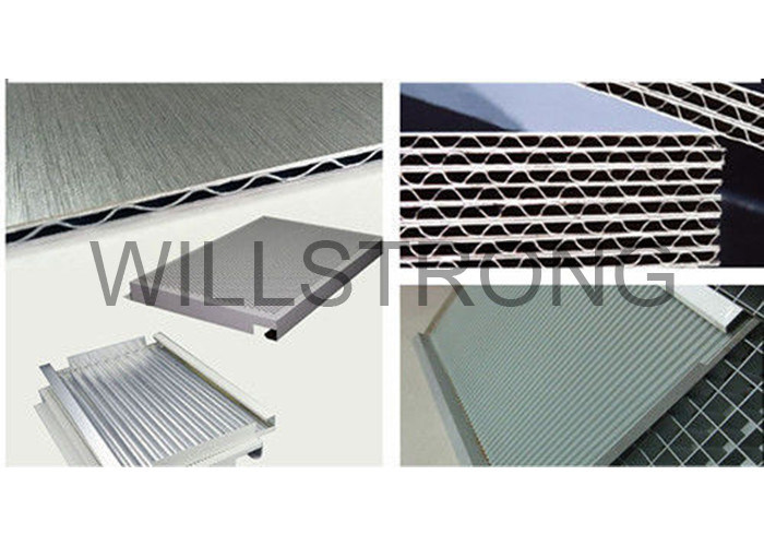Accp 004 Metal Roof Corrugated Composite Panels For Facade
