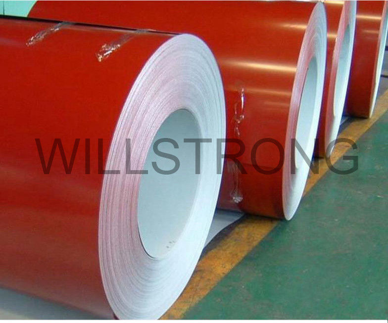 1220*2440mm Color Coated Aluminum Coil With AA5005 Aluminum Alloy For Construction