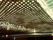 High Strength Perforated Aluminum Ceiling Tiles Various Colors 3.0-6.0 mm Thickness