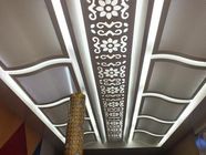 3mm 6mm Perforated Aluminum Panels For Art Ceiling High End Building