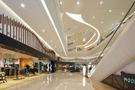 2.5MM PVDF Coating Luxury Gold Metal Ceiling Panels For Shopping Mall Commercial Building