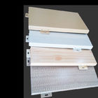 Building Facade System Aluminum Veneer Cladding Material / Non - Combustible Aluminium Solid Sheet