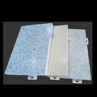 ASTM D3363 B117 Aluminum Veneer Panel With Marble Granite Texture Light Weight High Rigidity