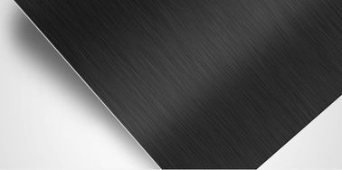 Spray Painted Brushed Aluminium Composite Panel Temperature Resistance