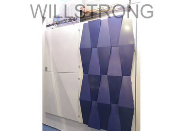 3D Shape ACP Composite Metal Wall Panels For Outside Decoration Size 500 * 250mm