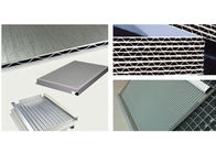 AA1100 Aluminum Alloy Corrugated Composite Panels PVDF Coating Decorative Street Signs