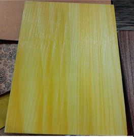 Natural Wooden Texture Color Coated Aluminum Coil , Textured Aluminum Trim Coil 