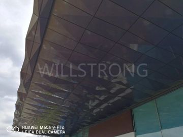 Aluminum Alloy Exterior Metal Wall Panels Thickness 3 , 4 , 5mm