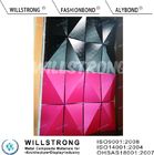 3D Design Black Aluminum Composite Panel With 0.4 / 0.5mm Thick Fireproof