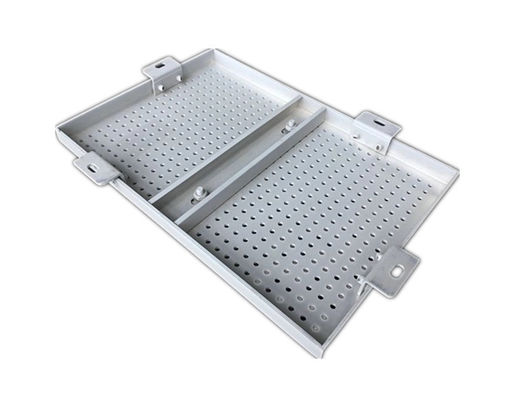 Perforated PVDF Aluminum Veneer Panel , Building Facade Design Aluminum Composite Panel supplier