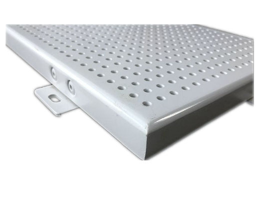 Perforated PVDF Aluminum Veneer Panel , Building Facade Design Aluminum Composite Panel supplier
