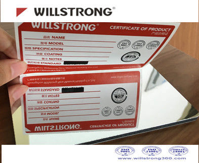 Anodizing Treatment Facade Aluminium Composite Panel Corrugated Metal supplier